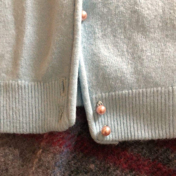 Vintage Sidney Gould Pearled Button Cardigan - Picture 4 of 4